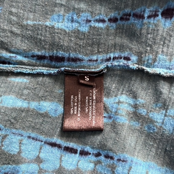 Proenza Schouler Tie Dye Striped Crew Neck Long Sleeve Tee Shirt T-Shirt - Picture 14 of 16